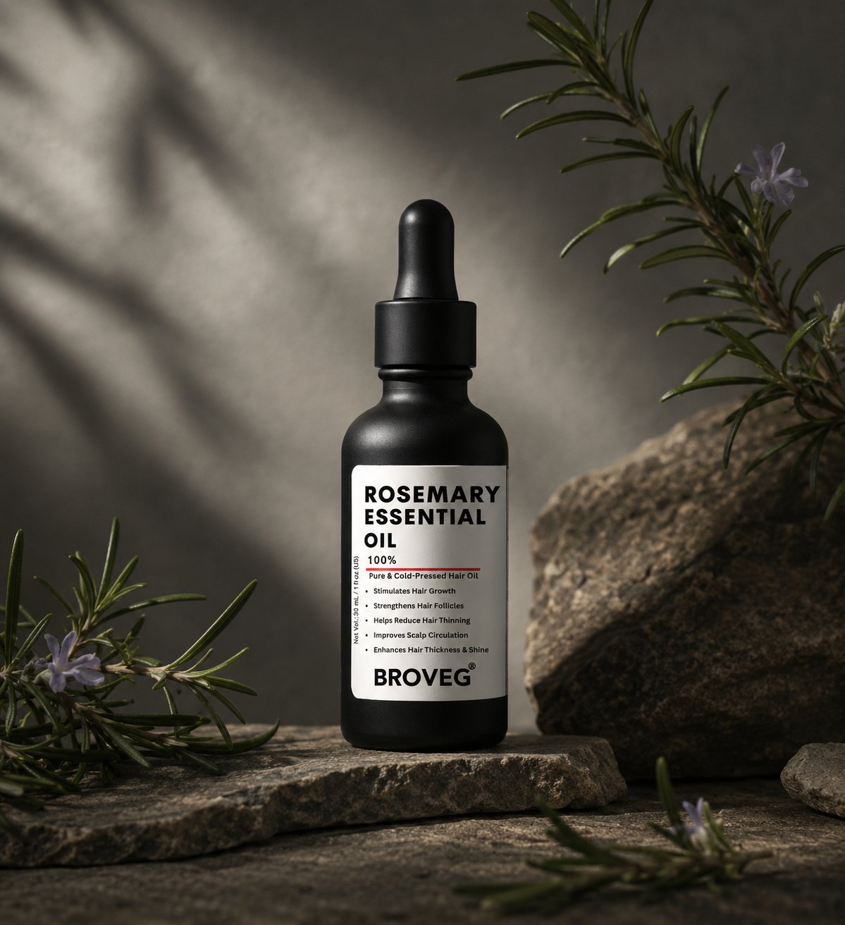 Strong nourished hair